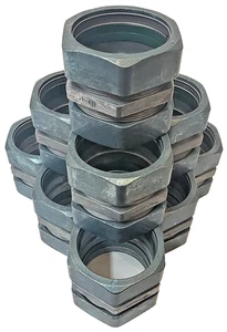 Acoplamiento de conducto EMT Bridgeport (lote de 10) 265-RT 2" zinc impermeable - Imagen 1 de 6