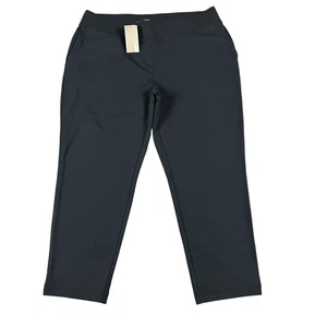 J Jill Pure Jill Affinity schmale kurze Damenhose French Terry Medium Petite neu mit Etikett - Bild 1 von 8