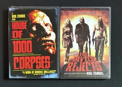 House of 1000 Corpses & The Devils Rejects EXCELLENT (2 DVD Lot Rob Zombie) - Image 1 of 4