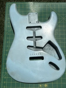 Guitar Body Project Baby Blue Strat SSS TREMELO 4.2lbs #5 - Picture 1 of 9