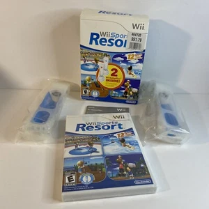 Wii Sports Resort Big Box (Nintendo, 2009) Caja abierta con 2 juegos sellados MotionPlus - Imagen 1 de 12