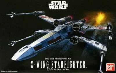 BANDAI 1/72 X-WING STARFIGHTER (2017 Ver) Plastic Model Kit STAR WARS from Japan - Image 1 of 3