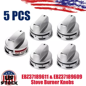 Adatto per LG Kenmore Sears EBZ37189609 (1) & EBZ37189611 (4) pomelli per stufa a gas in metallo - Foto 1 di 13