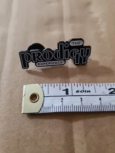 The Prodigy Experience Logo Metal & Enamel Pin Badge 90s Inspired Music - Picture 1 of 3