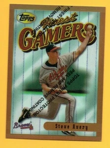 1996 Topps Finest Refractor Steve Avery #57 NM - Picture 1 of 2