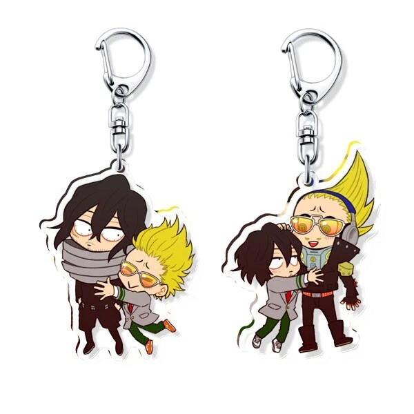 My Hero Academia Shota Aizawa подарок микрофон акриловый брелок кольцо для ключей - Изображение 1 из 1