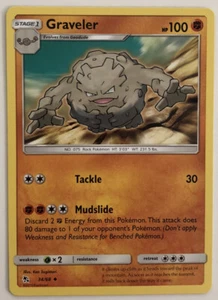 Pokemon Hidden Fates Graveler 34/68 NM/M - Picture 1 of 1