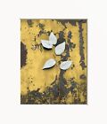 Rustic Home Decor Yellow Sunflowers Country Farmhouse Matted Wall Art (Handmade)