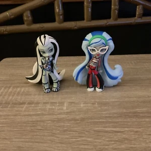 Monster High 4” Figures Ghouli Yelp & Frankie Stein Figures 2014 Mattel - Picture 1 of 4