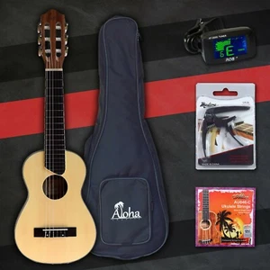 Spruce & Mahogany Guitar 28'' Guitarlele + Accessories (Free Ship USA) - Picture 1 of 8