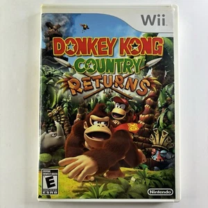Nintendo Donkey Kong Country Returns (Nintendo Wii) con manual - en caja original - Imagen 1 de 4