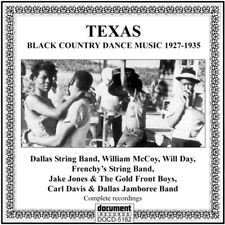 Texas-Black Country Dance Musi - 1927-35 [New CD]