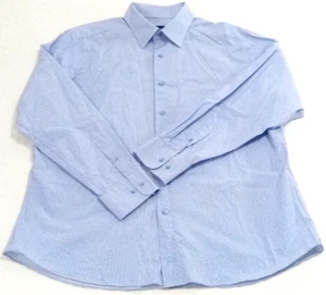 David Donahue Herren 2XL Hemd Geometrisch Popeline Besatz Passform Bestickt Mehrfarbig - Bild 1 von 15