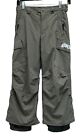 Burton Children’s Dryride Ski Pants Size M -7/8 Green Adjustable Waist Cargo