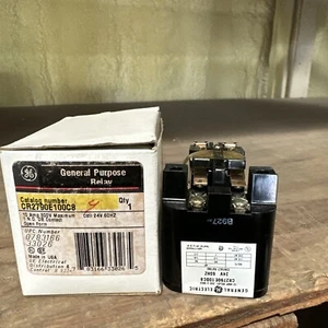 General Electric CR2790E100C8 Allzweckrelais (NEU) 10 AMP 300 Volt max 60 HZ - Bild 1 von 7