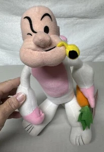 Popeye The Sailor Man Stuffed Plush Kellytoy w/Tags 2004 Easter Bunny New K - Picture 1 of 5