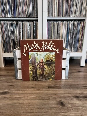 Marty Robbins - This Much A Man - 12" Vinyl Record LP 33 RPM 1972 Folk Country - Image 1 of 4