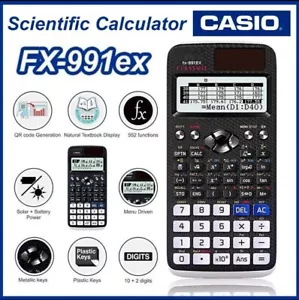 Fx-991ex Classwiz Advanced Engineering Scientific Calculator 552 Function - Bild 1 von 11
