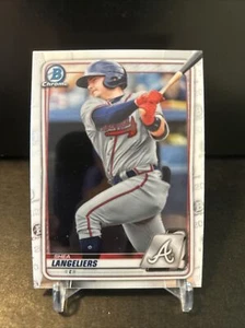 Bowman Chrome Prospects 2020 Shea Langeliers Atlanta Braves - Imagen 1 de 2