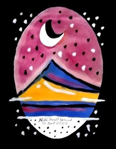 Original Painting Made & Signed By World Fame Artist Nidhi Bandil Agarwal Jaipur - Picture 1 of 2