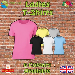Camiseta ajustada Fruit of the Loom para mujer - Imagen 1 de 7