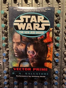 Star Wars The New Jedi Order : Vector Prime by R. A. Salvatore 1999 Cassettes - Picture 1 of 2