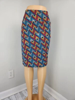 Falda Lularoe Mujer Grande Lápiz Recta Cómoda Elastizada Pull On Foto 1 de 4