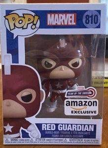 Funko Pop! Marvel Red Guardian (Year of the Shield) Amazon Exclusive #810 New - Picture 1 of 6