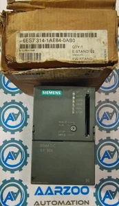 Siemens Simatic S7-300/ 6ES7314 1AE84 0AB0/ CPU 314 / E-Stand :0 2 Nuevo Con - Imagen 1 de 9