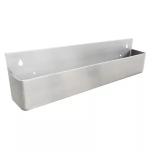 Stainless Steel Single Tier Liquor Bottle Speed Rail - Bar Organizer Rack - Picture 1 of 1