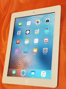 Apple iPad 2 a1396 64GB, Wi-Fi + Cellular AT&T, 9.7'  White MC984LL/A, With Case