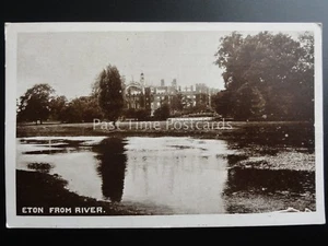 Berkshire: Eton from River - Old Postcards Pub by Brooks' Stores of Windsor - Picture 1 of 1