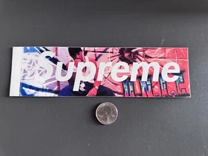 Original Authentic Supreme Skateboard Box Logo Sticker Streetwear Skate Decal - Bild 1 von 1