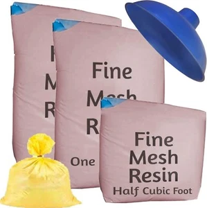 Fine Mesh Iron Pro Water Softener Refill Kit - 2.5 cu ft (80k) with funnel - Picture 1 of 1