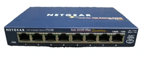 Switch Ethernet 5 Ports RJ45 Fast (10/100) FS108 Netgear - Photo 1/1