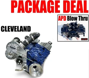 TORQSTORM SUPERCHARGER SYSTEM SMALL BLOCK FORD CLEVELAND 351C ARP-K-FD351C CARB - Picture 1 of 3