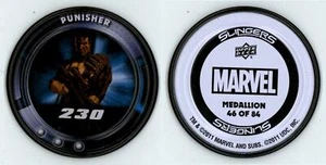 Punisher #46 of 84 Marvel Slingers 2011 Upper Deck Metal Medallion - Picture 1 of 1