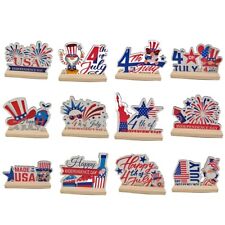 Happy American Independence Day Ornament Wind Bottle Letters Pendant