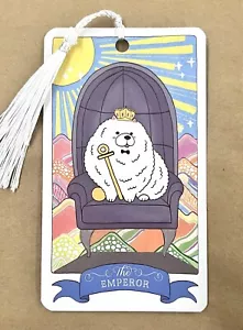 The Emperor -  Kawaii Tarot Bookmark Card Deck -  Control, Power, Law & Order - Picture 1 of 8