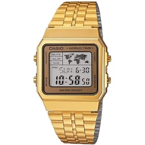 Casio Vintage Series Digital Gold Dial Unisex Watch A500WGA-9DF(D134) F S - Bild 1 von 5