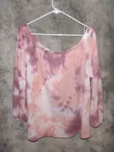 NUEVO CON ETIQUETAS CORBATA VINE & VALLEY TEÑIDA FUERA DEL HOMBRO TALLA 1X... ¡GUAU! - Imagen 1 de 4