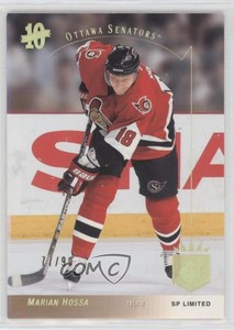 2003-04 SP Authentic SP 10th Anniversary SP Limited /99 Marian Hossa #SP16 HOF