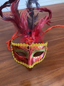 Venetian Carnival Face  Mask - Picture 1 of 2