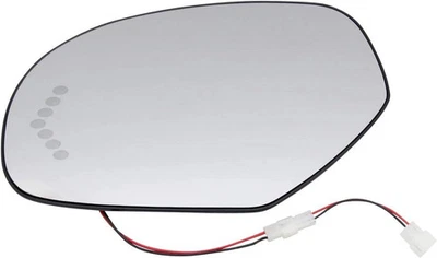 Left Side Mirror Back Plate For 08-14 Chevy Silverado 2500 3500 w Heated Signal - Image 1 of 4