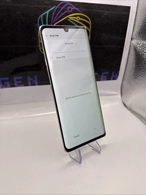 Smartphone LG Velvet 128GB Aurora Blanco Verizon 5G - Se vende como está para piezas Foto 1 de 4