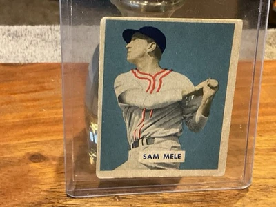 1949 Bowman Baseball #118 Sam Mele    Rookie  EX - Image 1 of 4