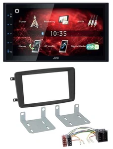 JVC DAB USB Bluetooth 2DIN MP3 Autoradio für Mercedes C-Klasse CLK Viano Vito sc - Bild 1 von 5