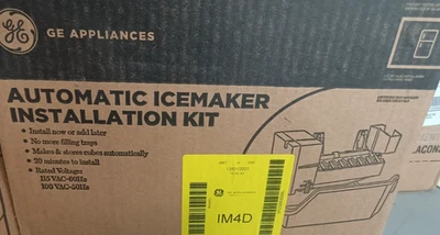 Kit de máquina de hielo GE para refrigeradores de montaje superior - blanco (IM4D) Foto 1 de 4