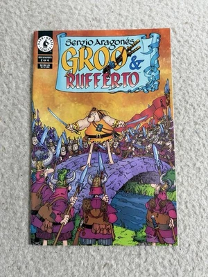 Groo & Rufferto #2 - Dark Horse comics 1998 Sergio Aragones Foto 1 de 2