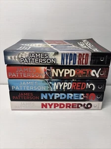5 x James Patterson NYPD Red 1 2 3 5 6 Book Bundle Large Paperback Free Postage - Imagen 1 de 15